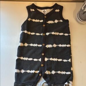 Gerber Black and White Striped Bodysuit